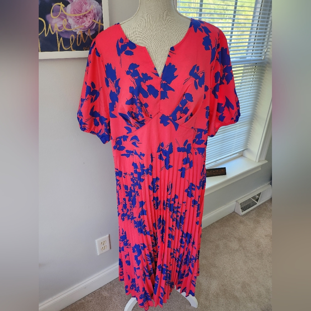 Shein Curve Pink Maxi Dress